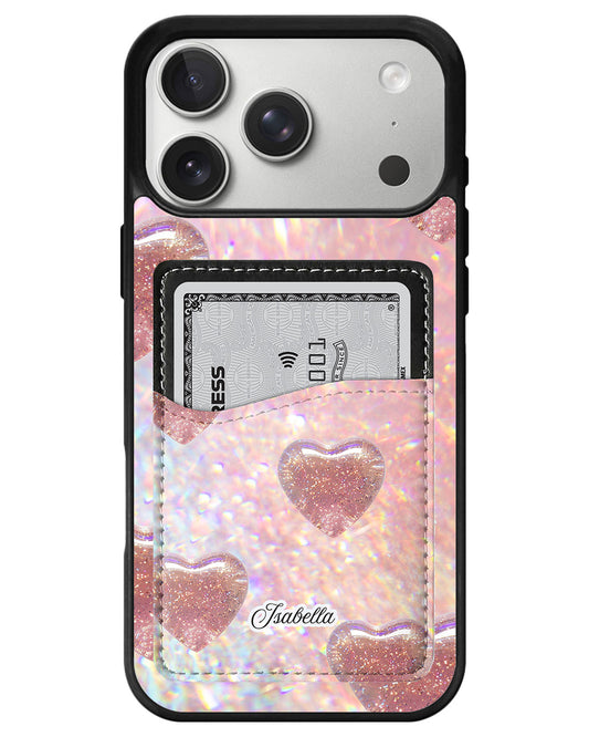 iPhone Phone Wallet Case - Love shines