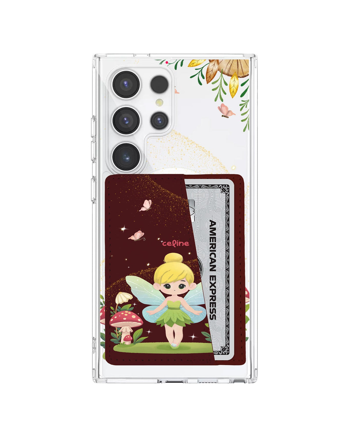 Android Leather Wallet Case - Fairy