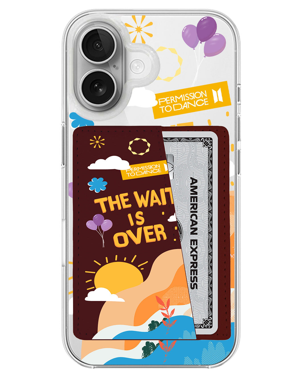iPhone Leather Wallet Case - BTS 2