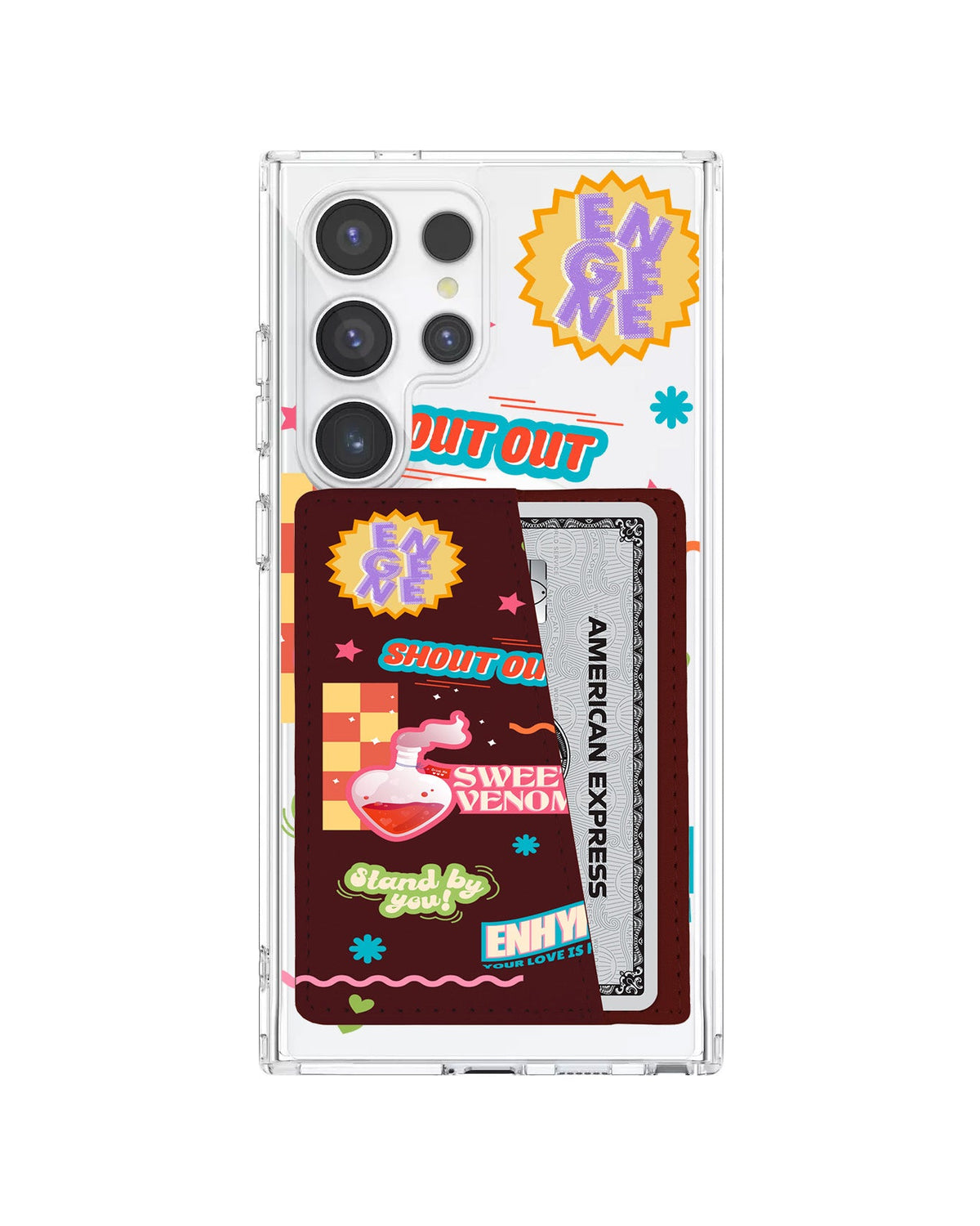 Android Leather Wallet Case - Enhypen 1