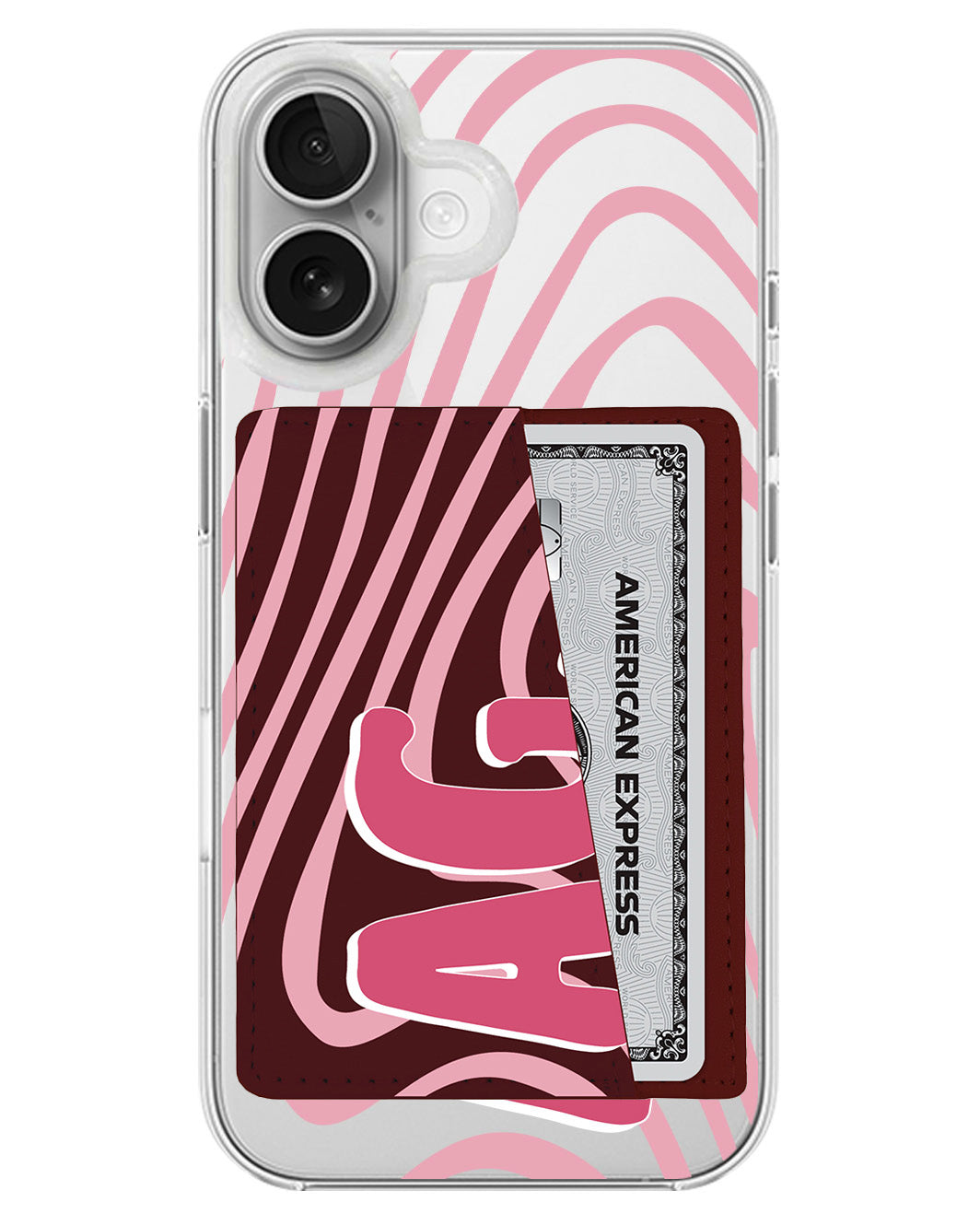 iPhone Leather Wallet Case - Red Velvet