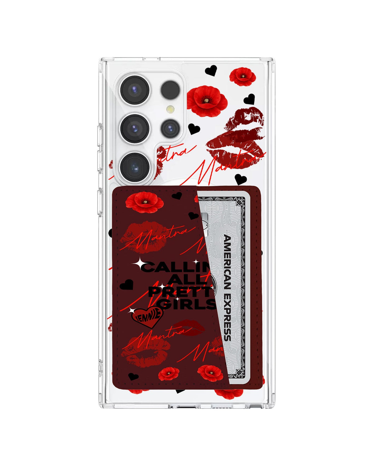 Android Leather Wallet Case - Jennie Pretty Girls