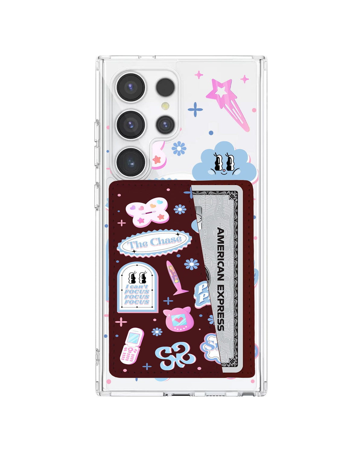 Android Leather Wallet Case - Heart2heart