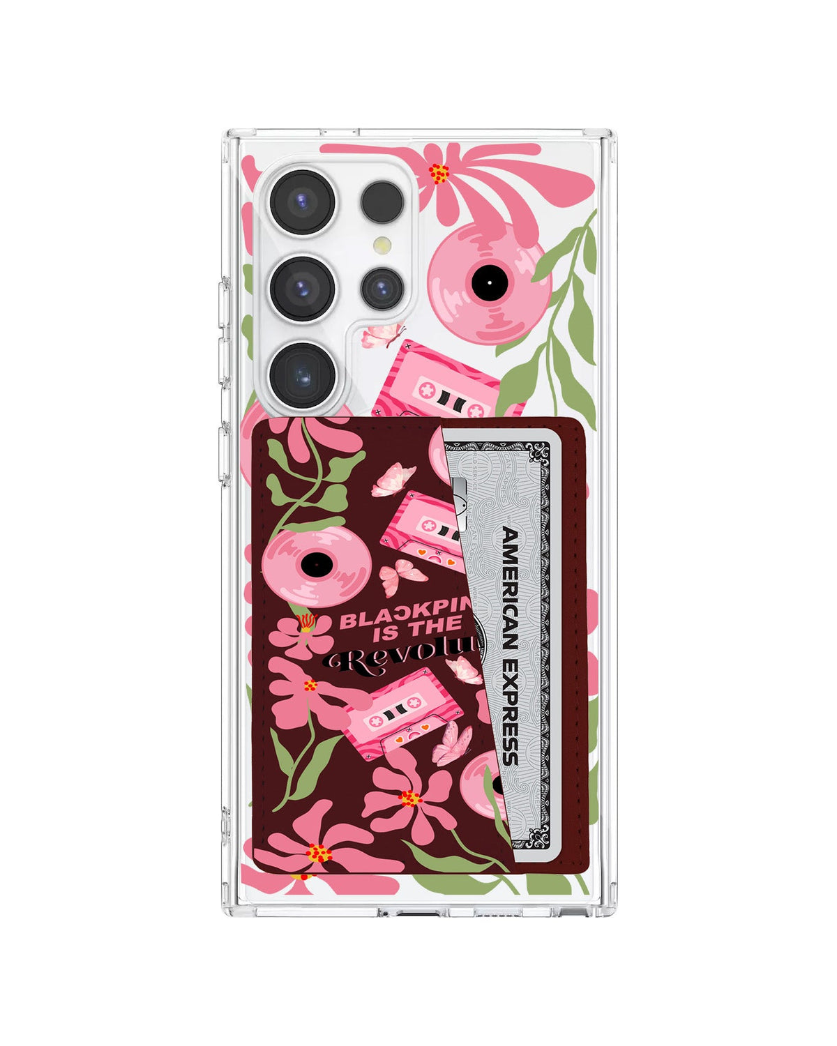 Android Leather Wallet Case - Blackpink 3