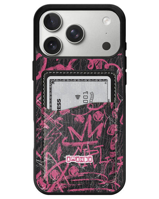 iPhone Phone Wallet Case - Feminine rage