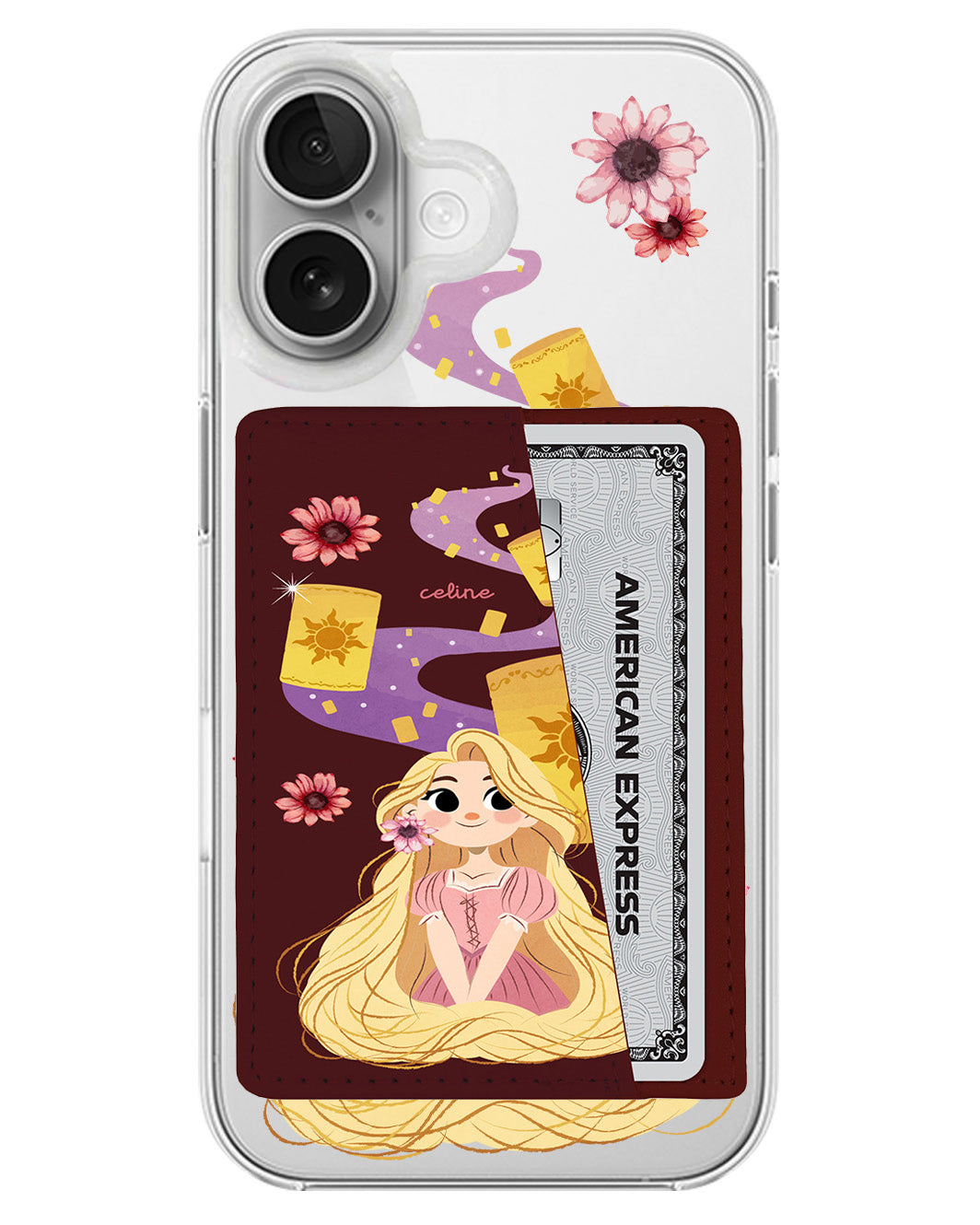 iPhone Leather Wallet Case - Rapunzel 1