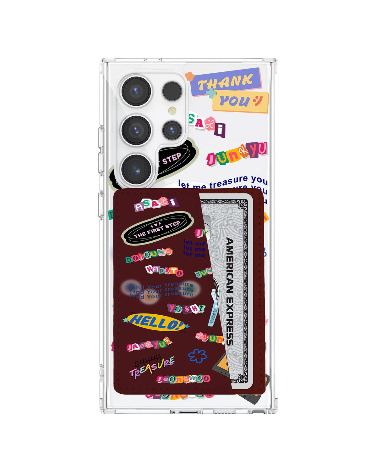 Android Leather Wallet Case - Treasure 1