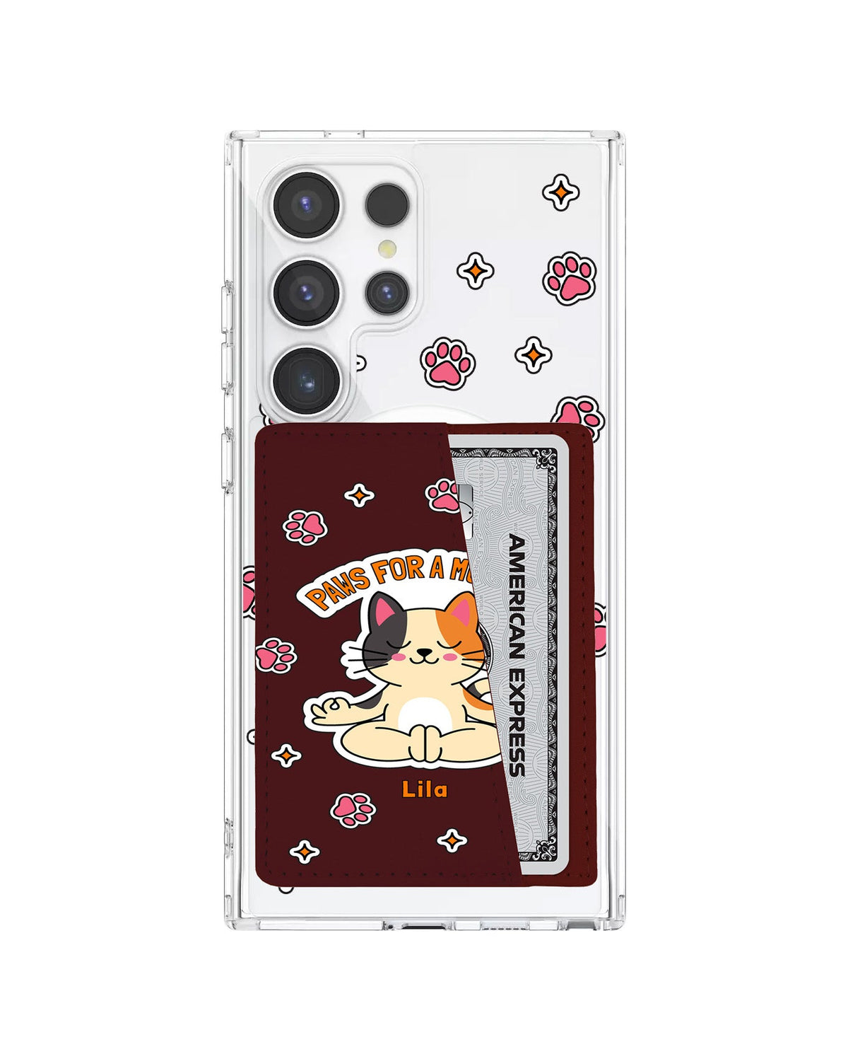 Android Leather Wallet Case - Zen & Purrs