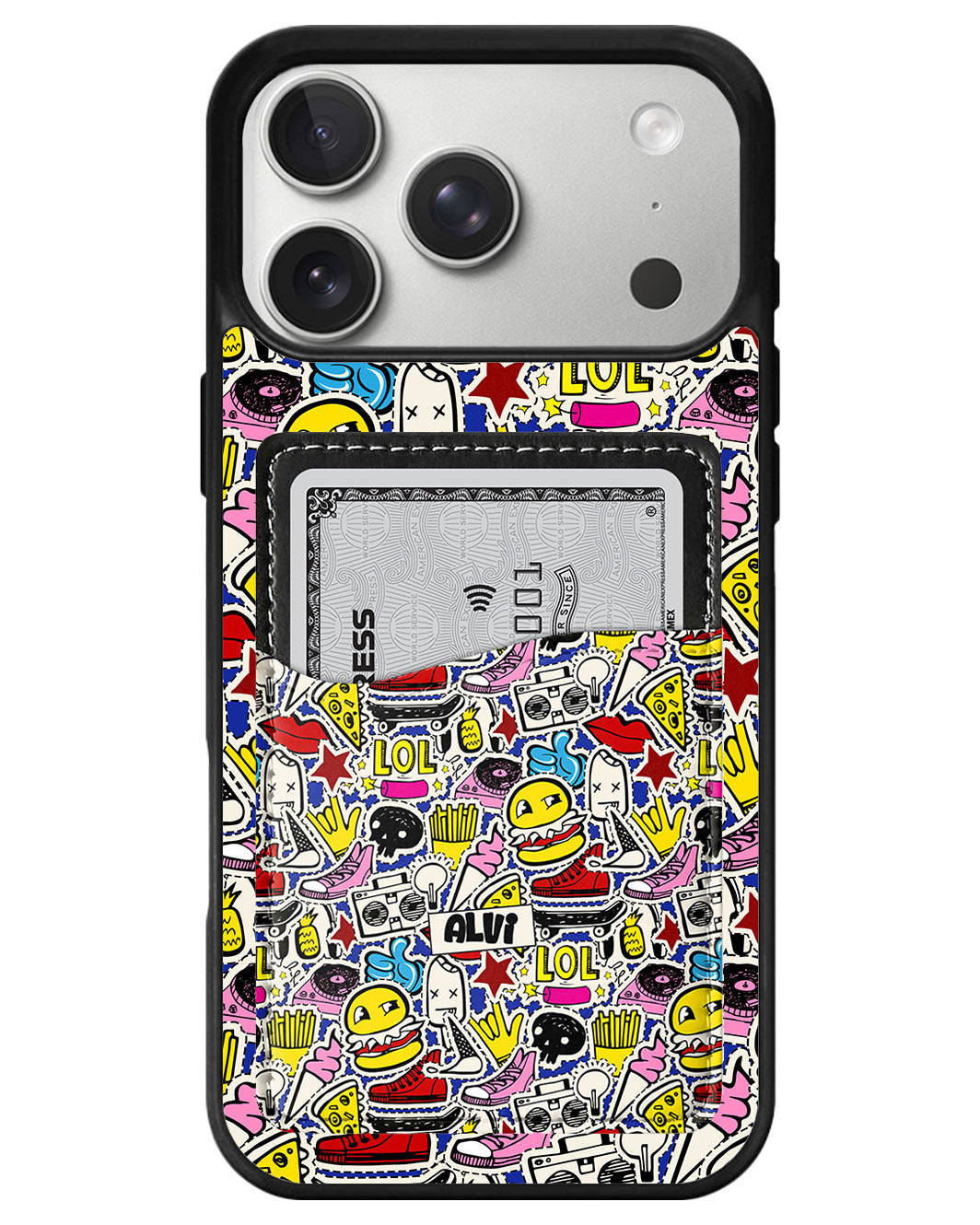 iPhone Phone Wallet Case - Urban Stickers