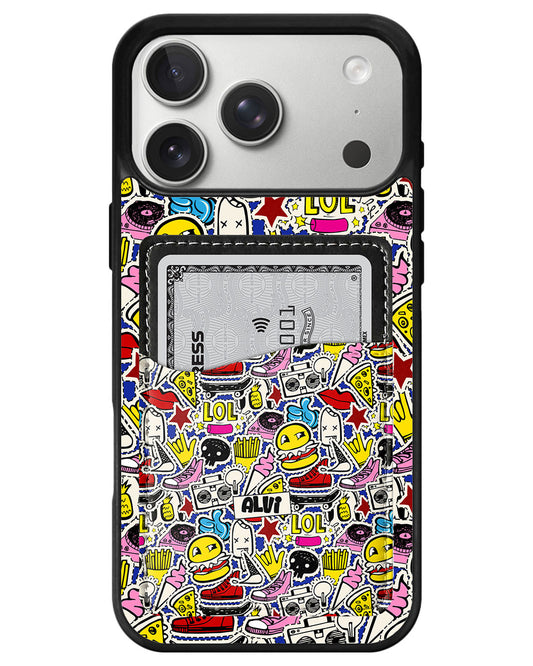 iPhone Phone Wallet Case - Urban Stickers