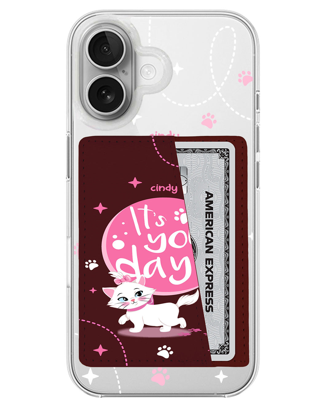 iPhone Leather Wallet Case - Its Marrie Day