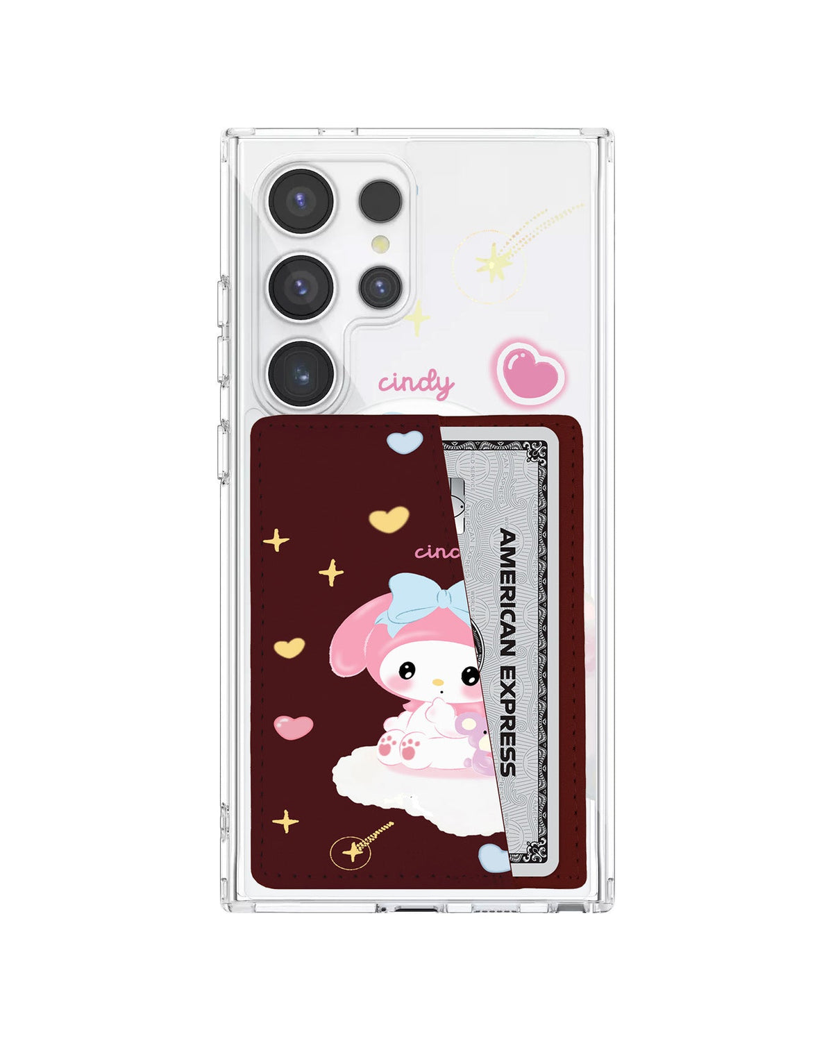 Android Leather Wallet Case - Love Melody