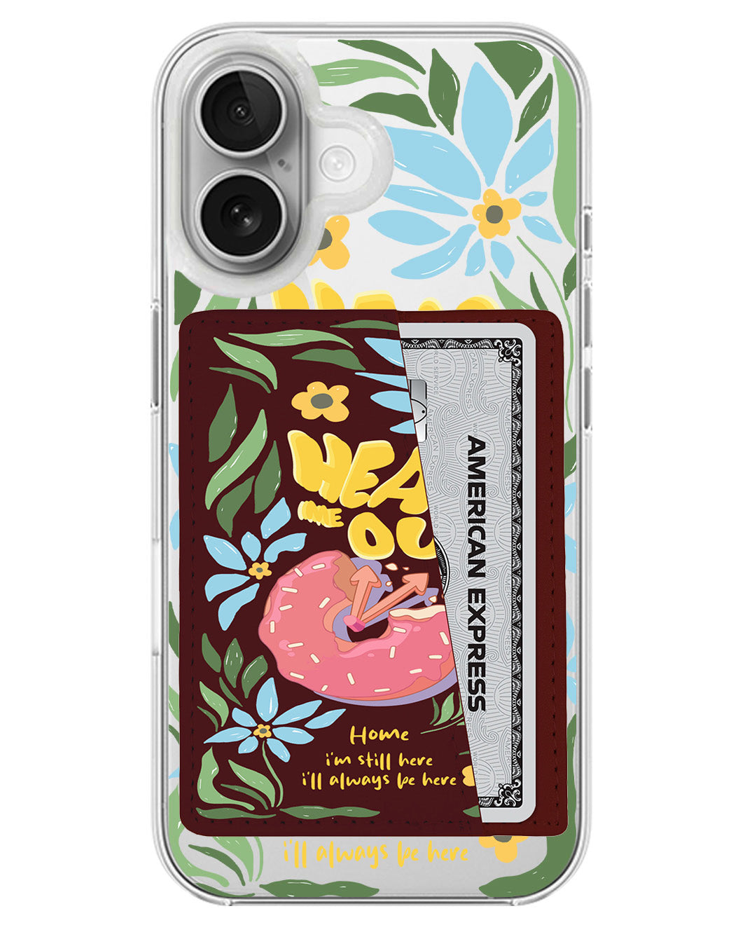 iPhone Leather Wallet Case - EXO 2
