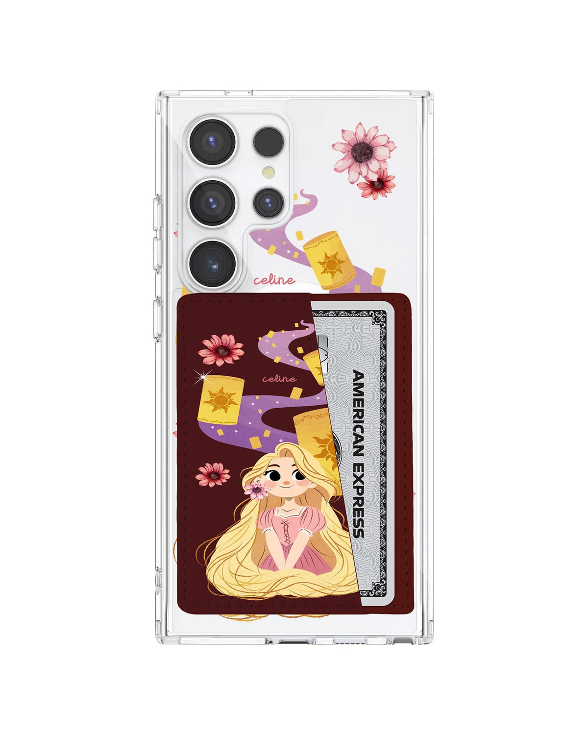 Android Leather Wallet Case - Rapunzel 1