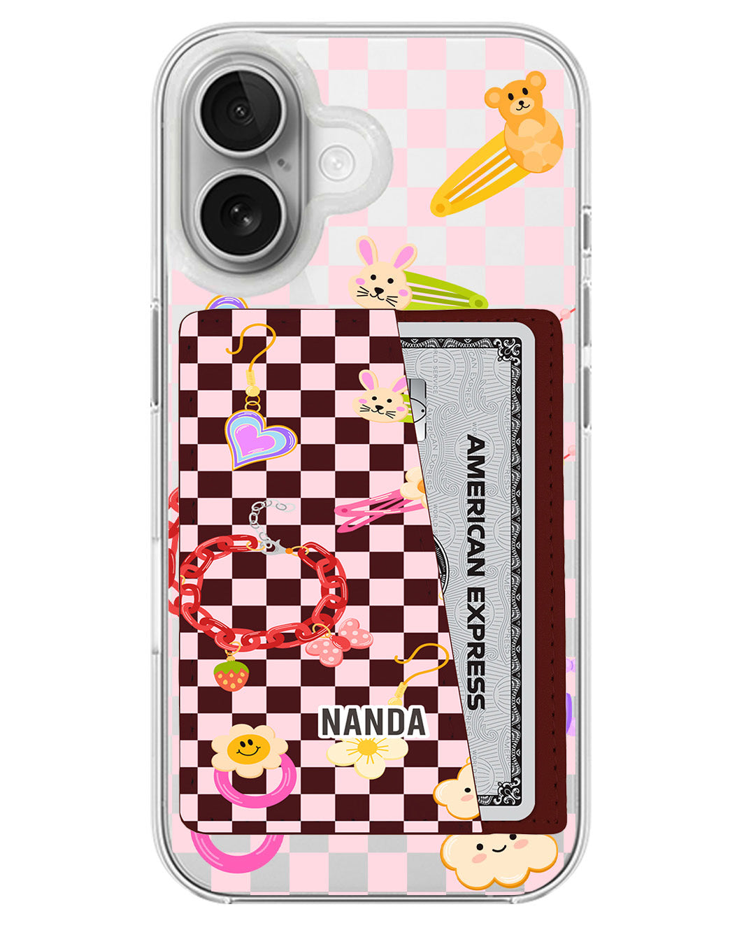 iPhone Leather Wallet Case - Sweet Trinkets