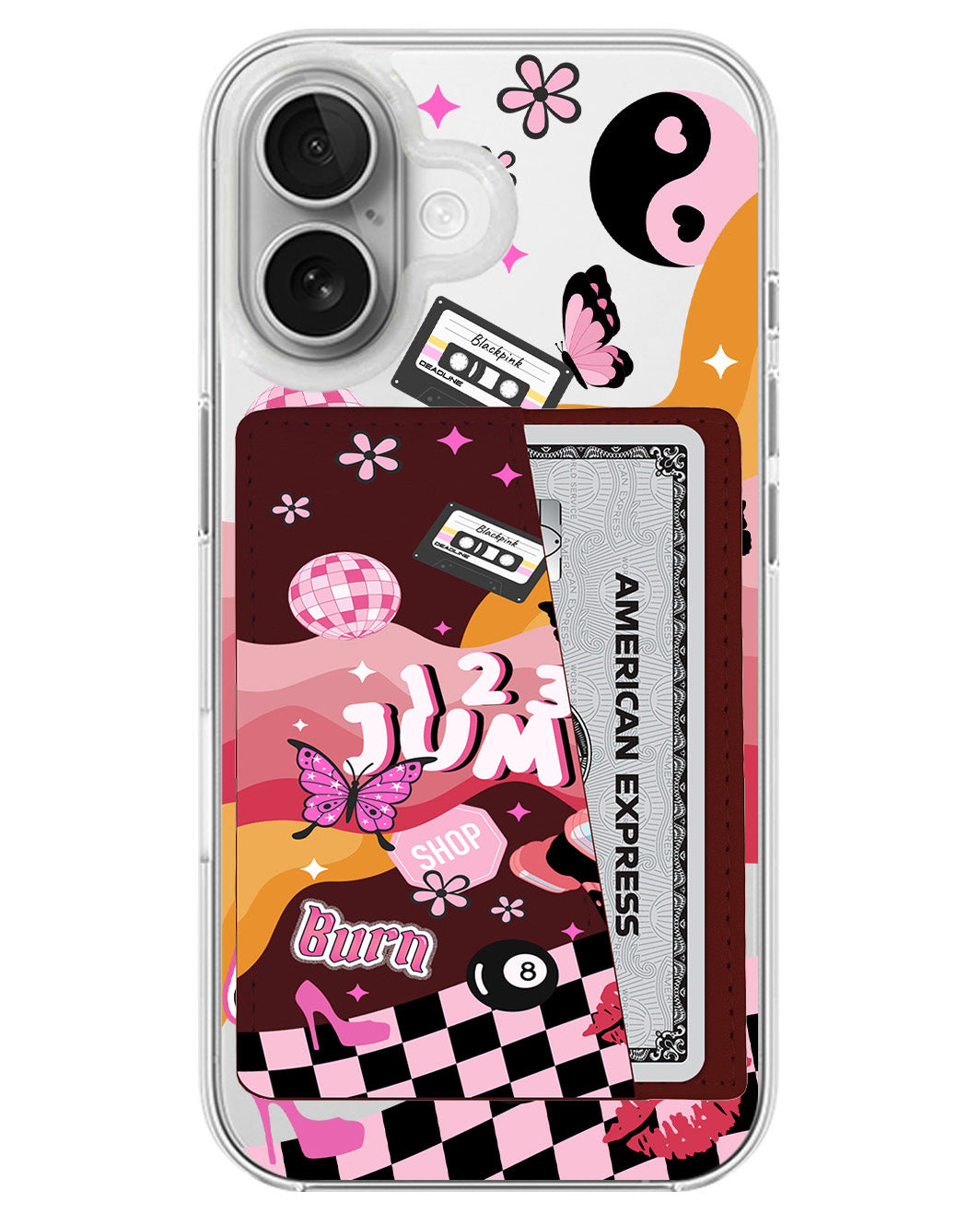 iPhone Leather Wallet Case - Blackpink 4