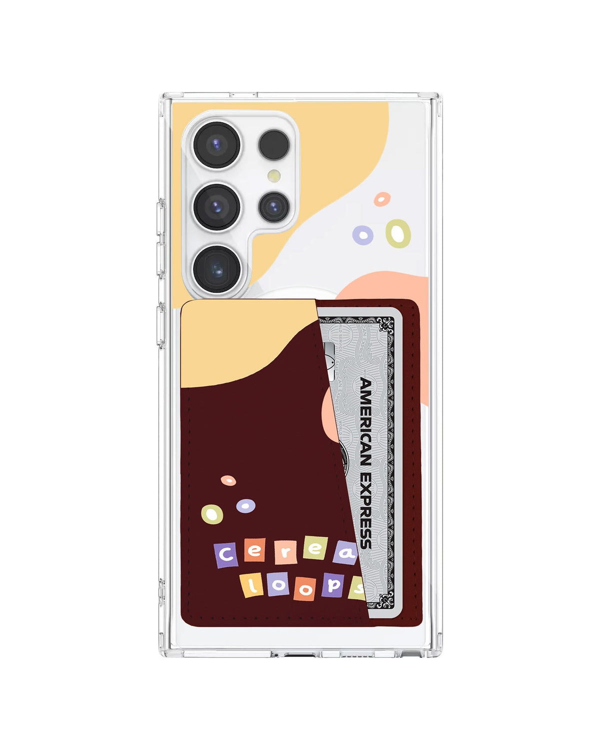Android Leather Wallet Case - 8AM Cereak Loops