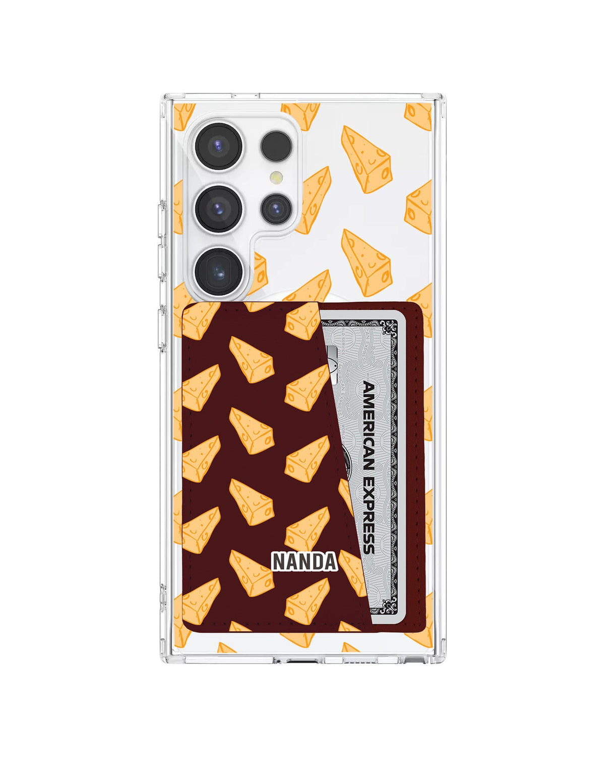 Android Leather Wallet Case - Extra Cheese