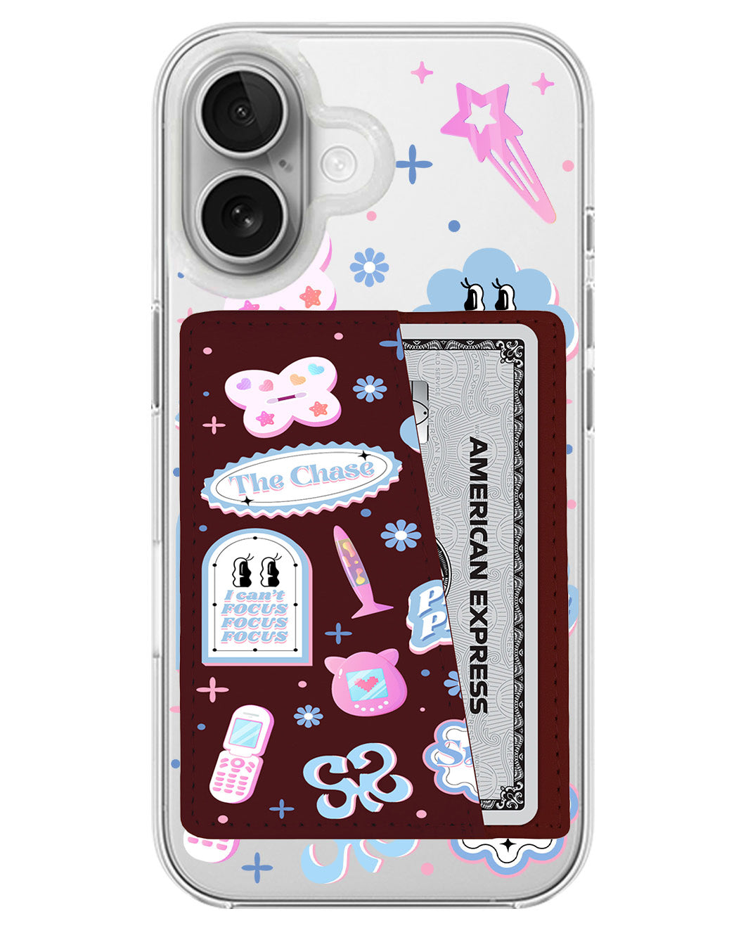 iPhone Leather Wallet Case - Heart2heart