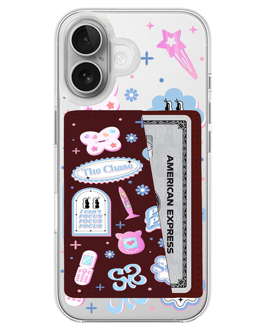 iPhone Leather Wallet Case - Heart2heart