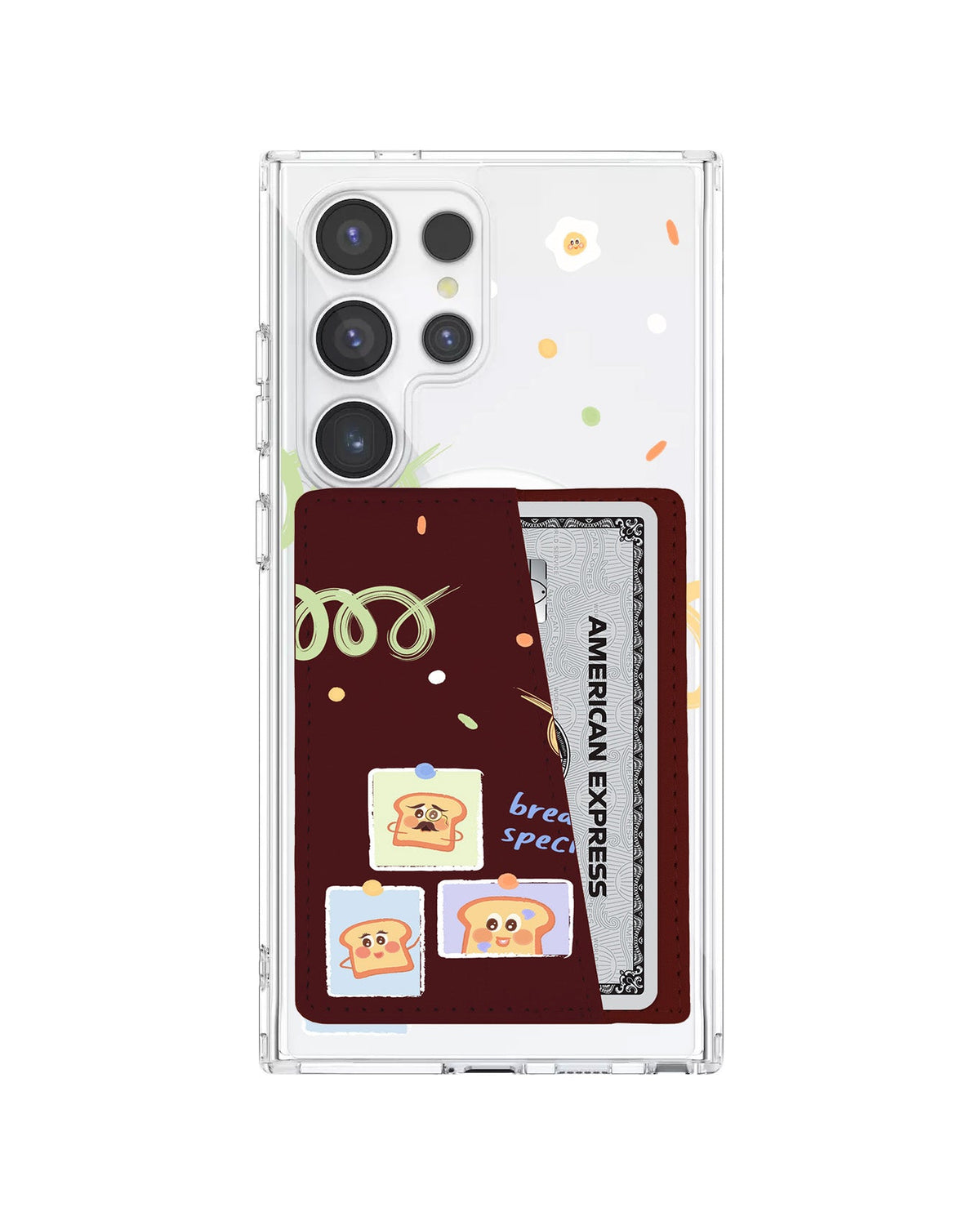 Android Leather Wallet Case - 12PM Mrs. Eggsy