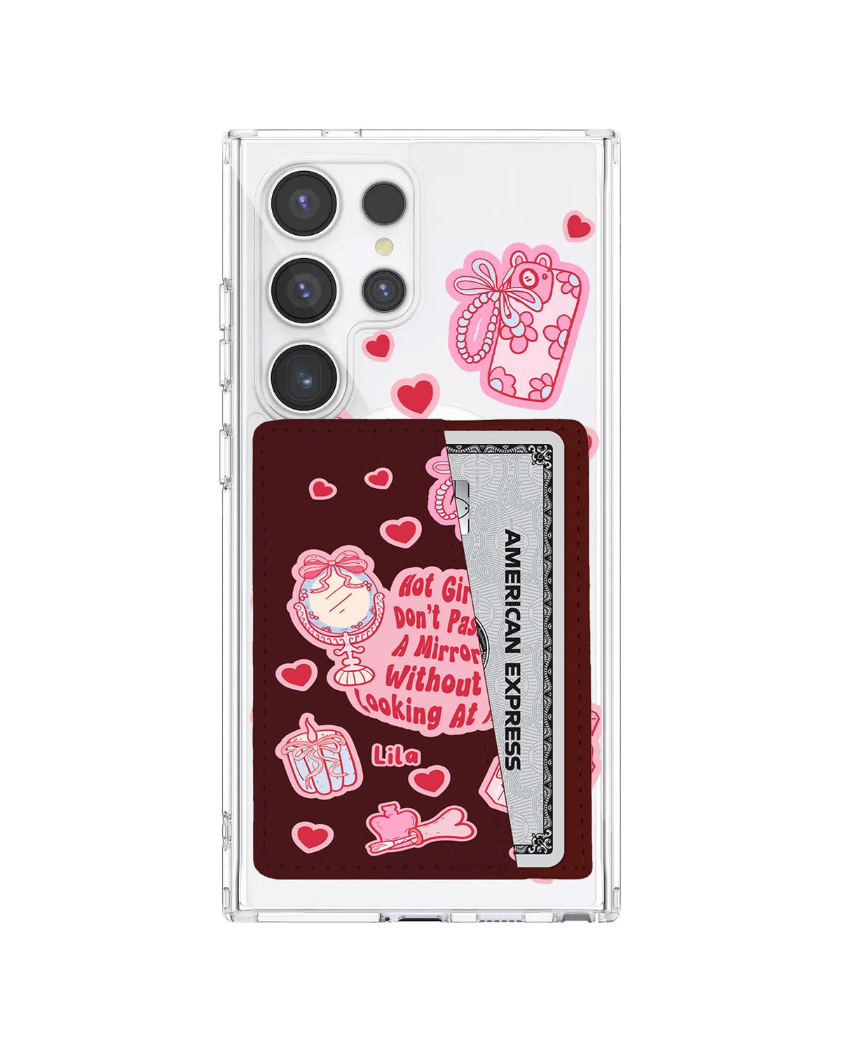 Android Leather Wallet Case - Self Confidence