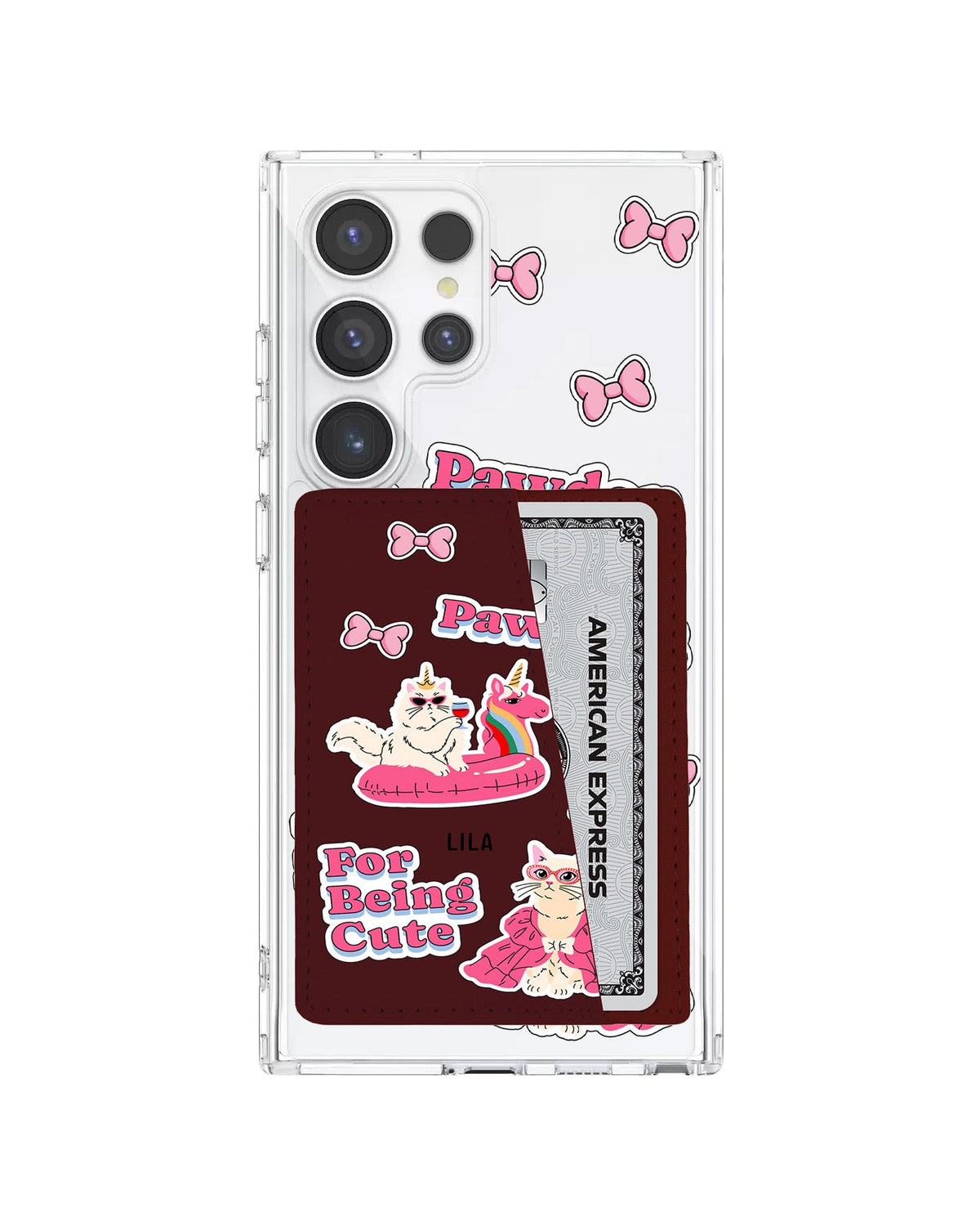 Android Leather Wallet Case - Princess Catnergy
