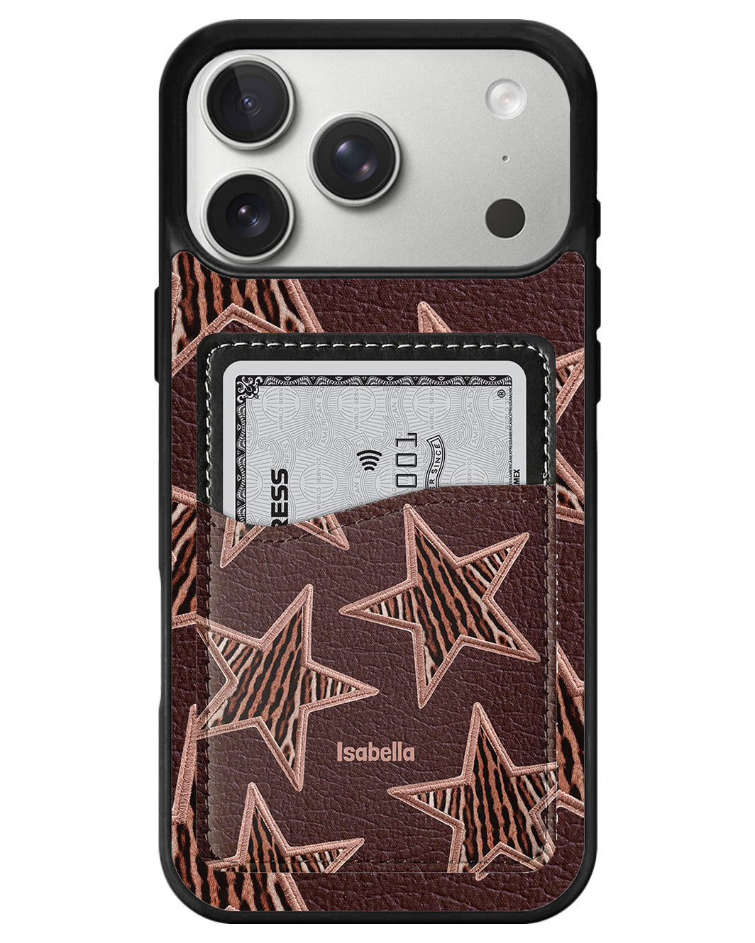iPhone Phone Wallet Case - Rustic stars