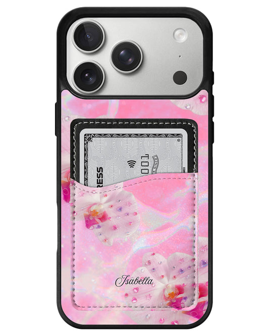 iPhone Phone Wallet Case - Dreamy petals
