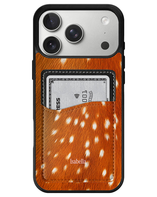 iPhone Phone Wallet Case - Autumn Deer