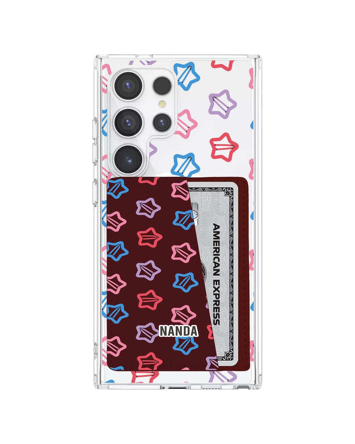 Android Leather Wallet Case - Twinkle Clips