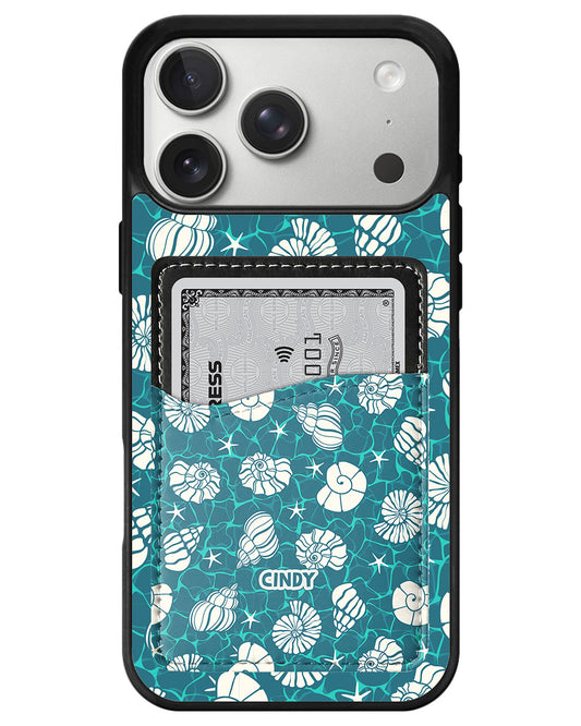 iPhone Phone Wallet Case - Sea Shells