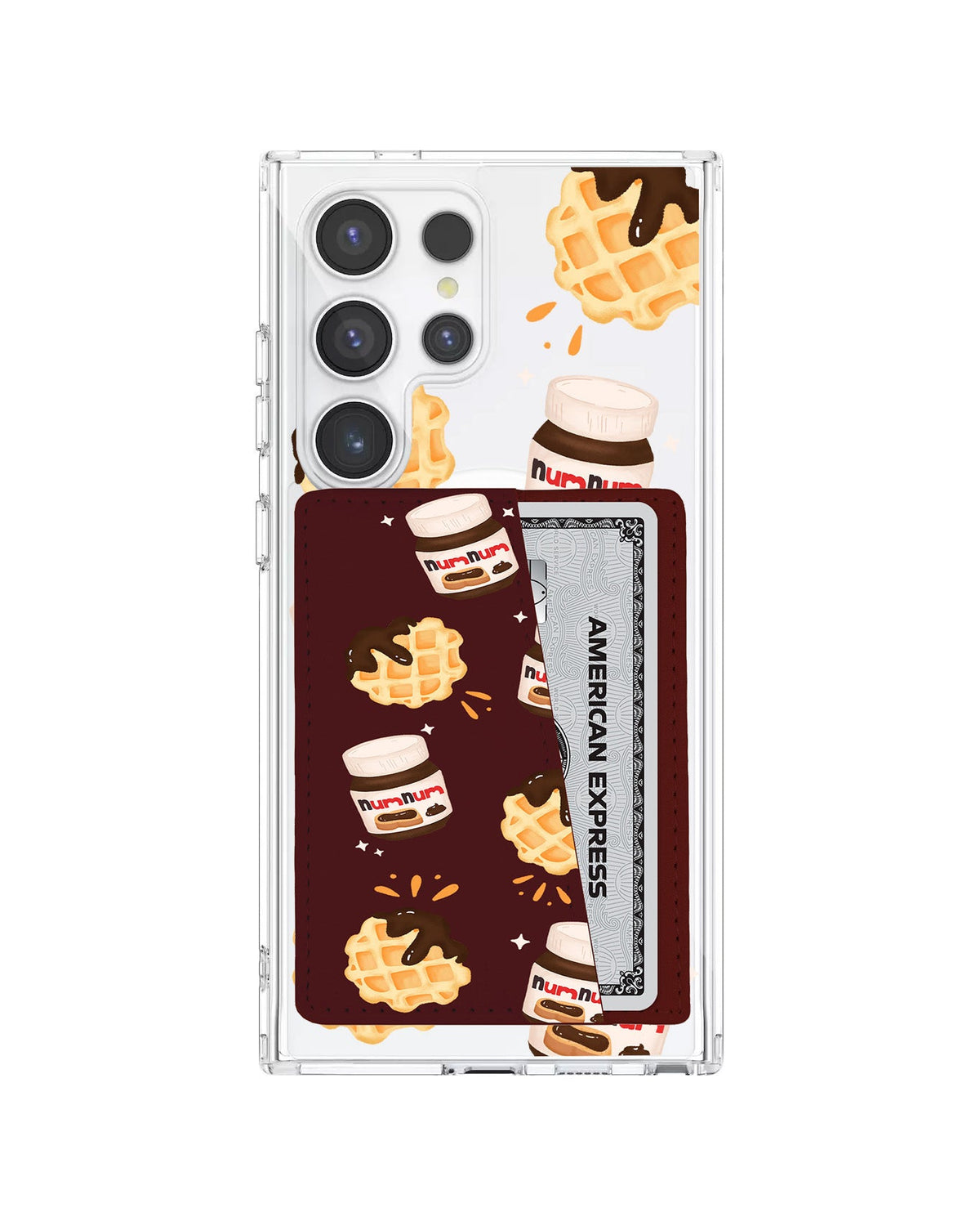 Android Leather Wallet Case - Num Num