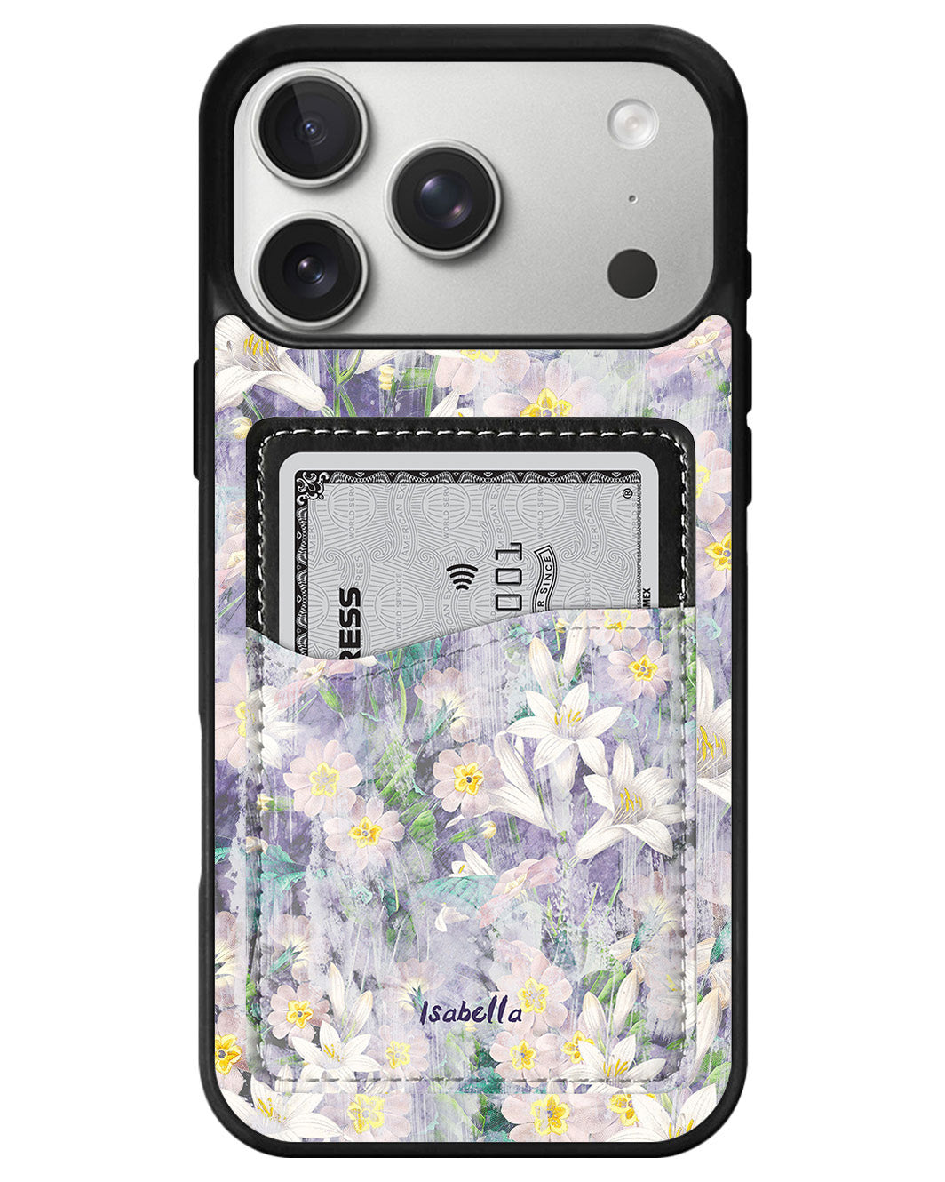 iPhone Phone Wallet Case - Mist garden