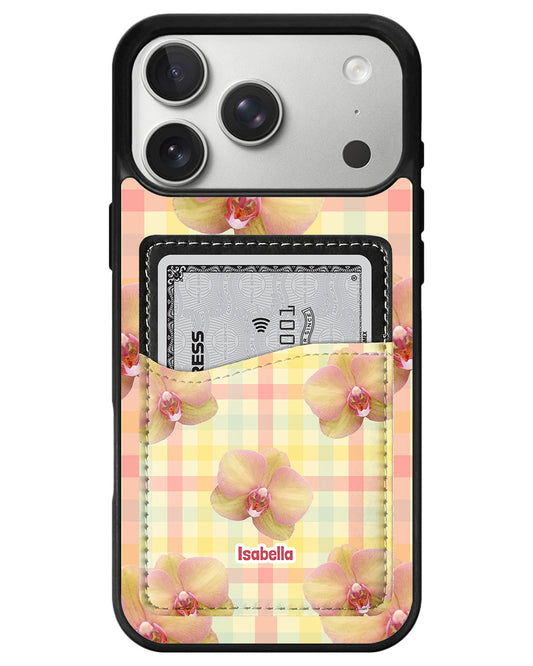 iPhone Phone Wallet Case - Spring Orchid