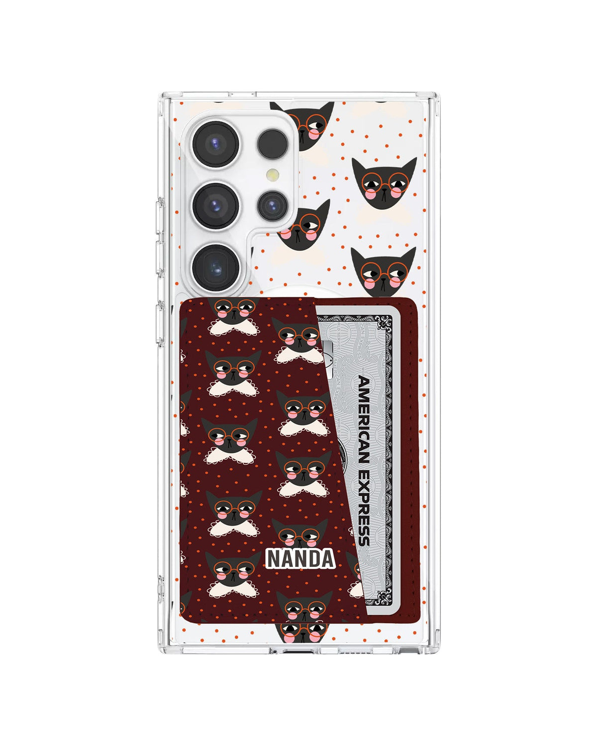 Android Leather Wallet Case - Little Friends
