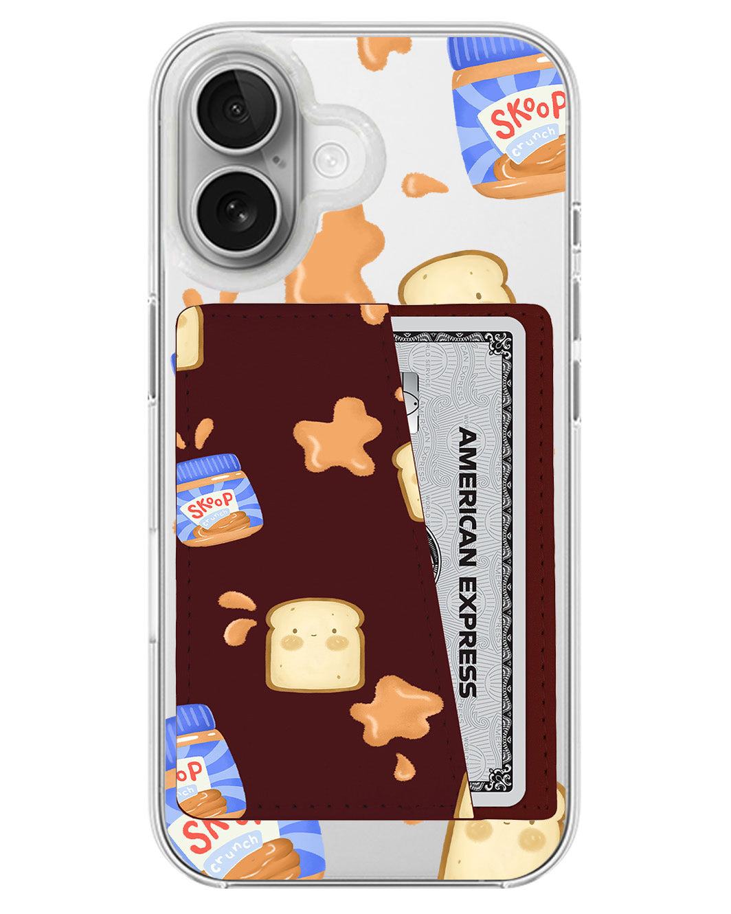 iPhone Leather Wallet Case - Skoop