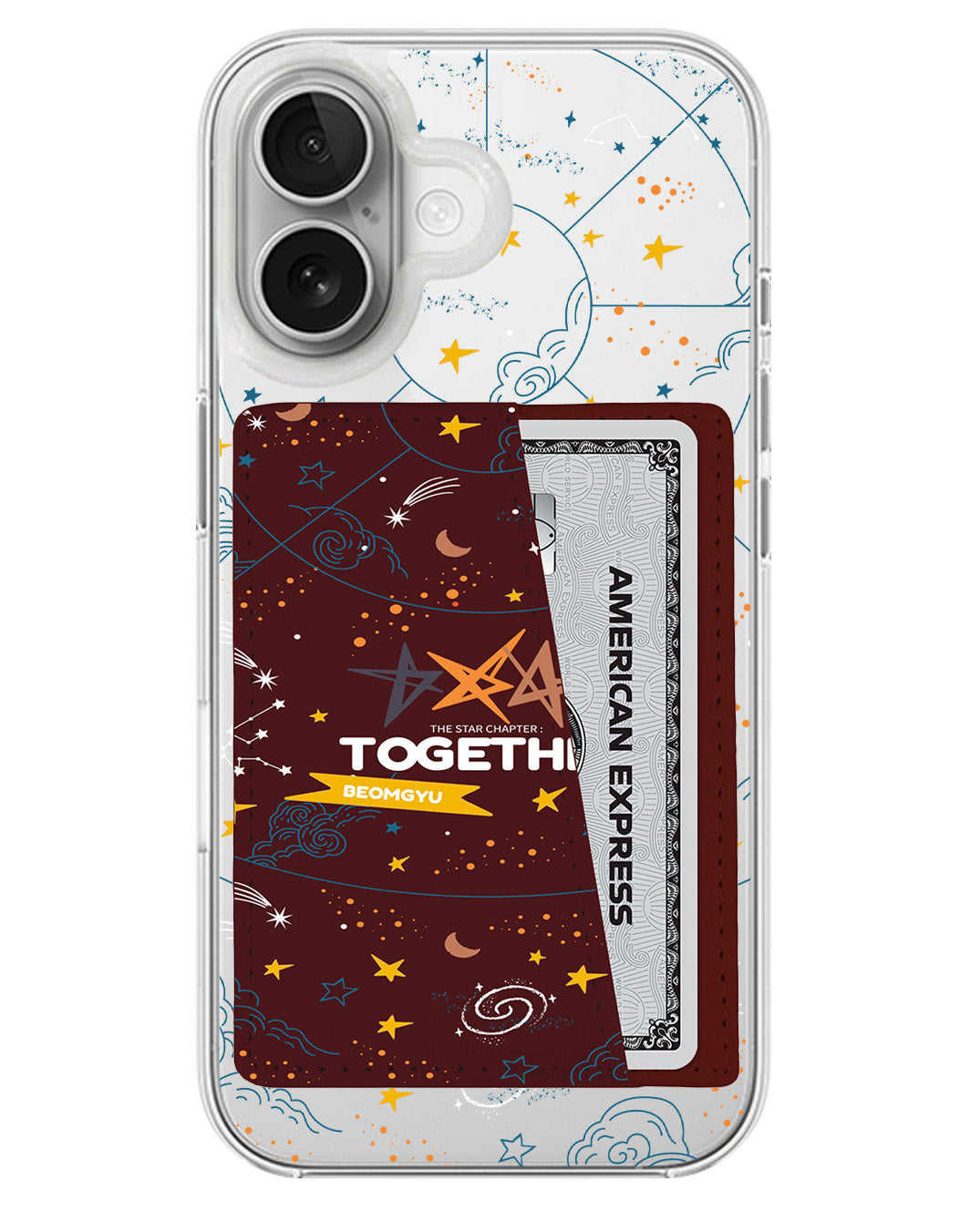 iPhone Leather Wallet Case - TXT 2