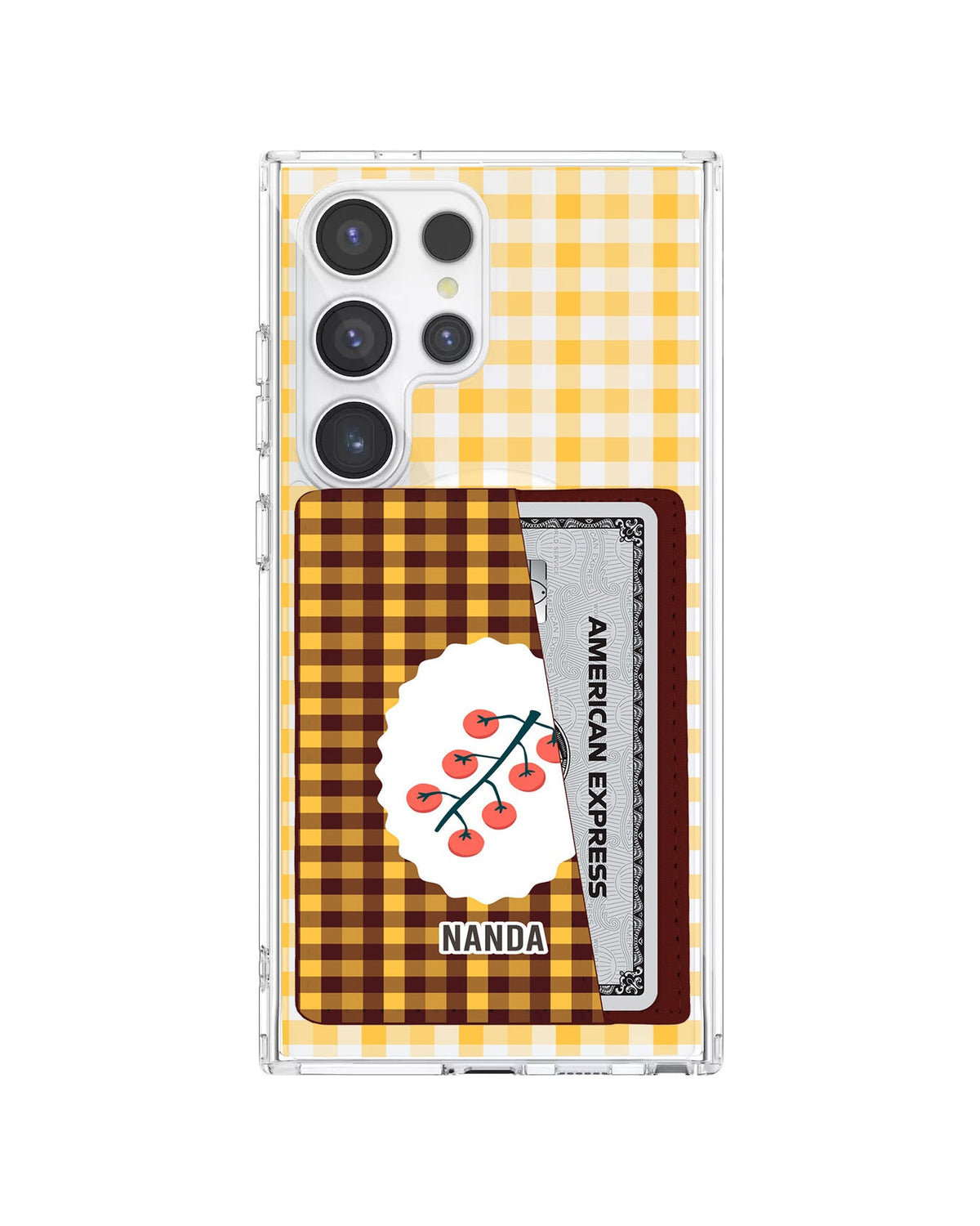 Android Leather Wallet Case - Picnic Day