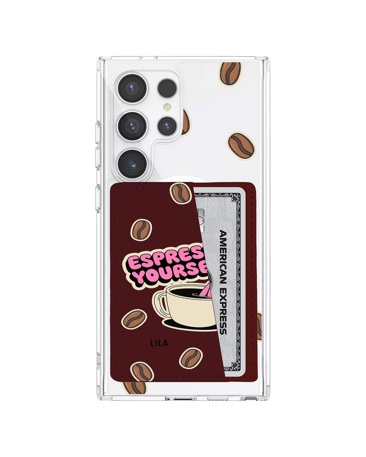 Android Leather Wallet Case - Espresso Yourself