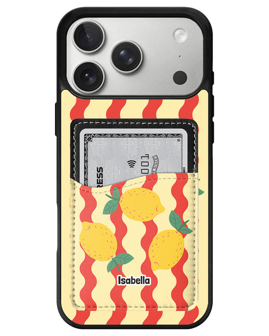 iPhone Phone Wallet Case - Sunny squeeze