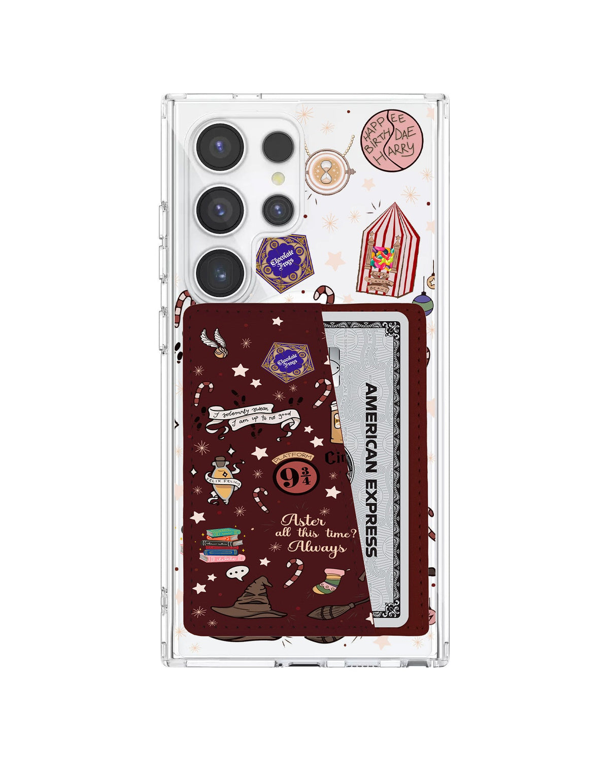 Android Leather Wallet Case - Magic Potter