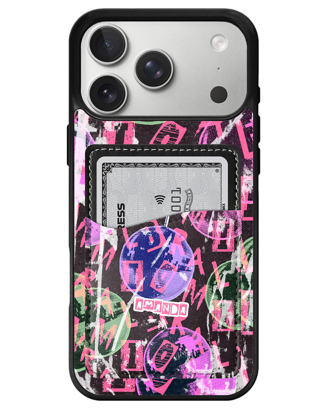 iPhone Phone Wallet Case - Mirrorball