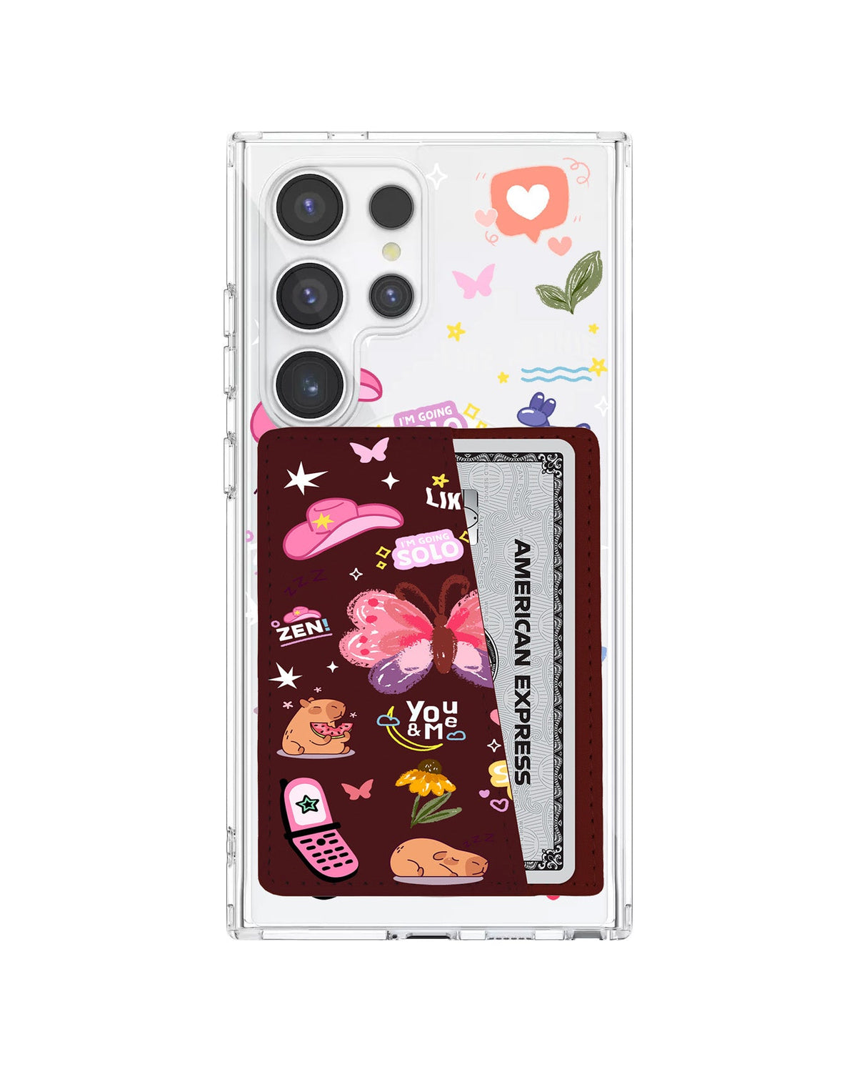 Android Leather Wallet Case - Jennie