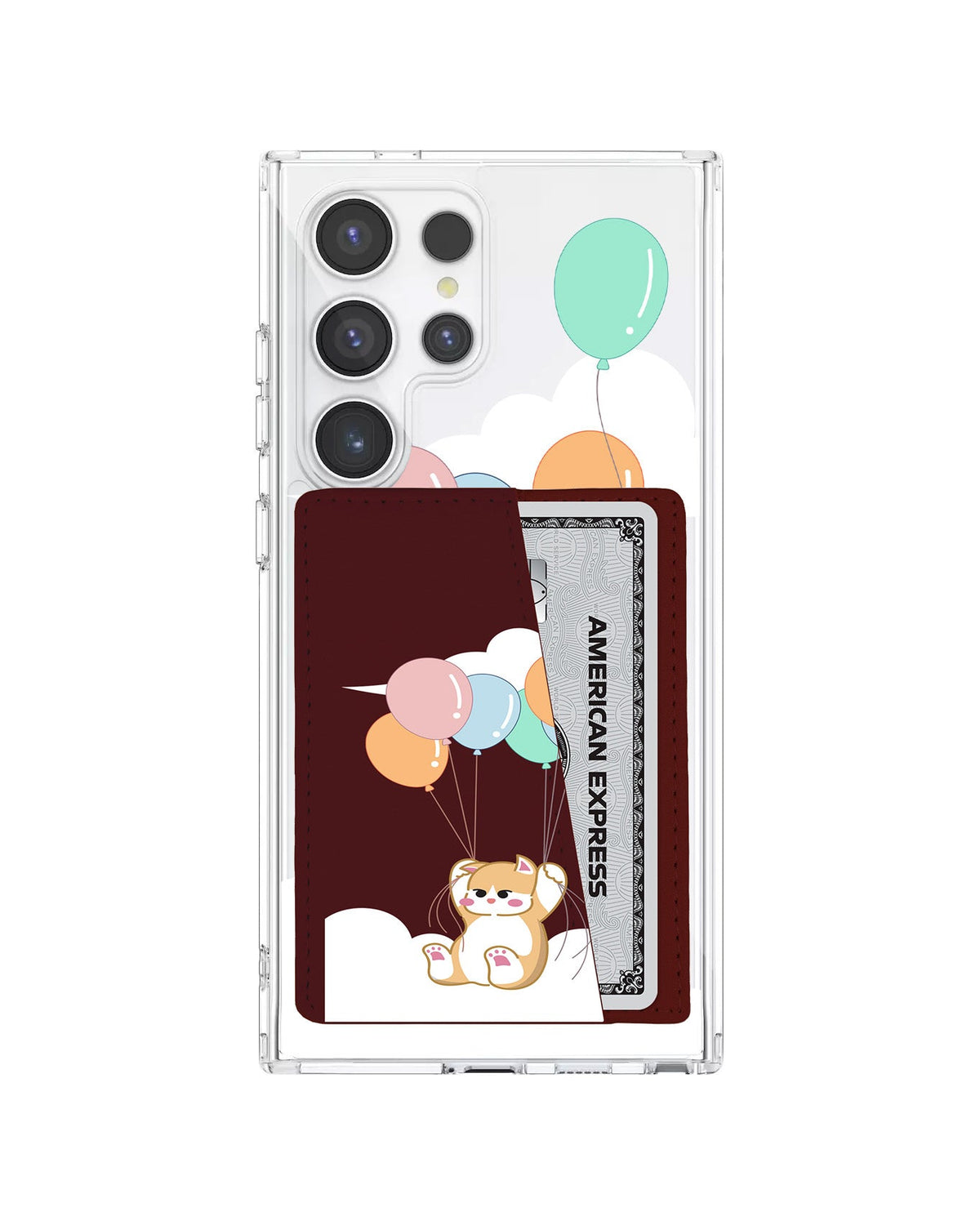 Android Leather Wallet Case - Kitten