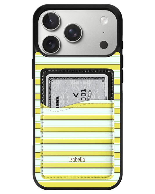iPhone Phone Wallet Case - Citrus