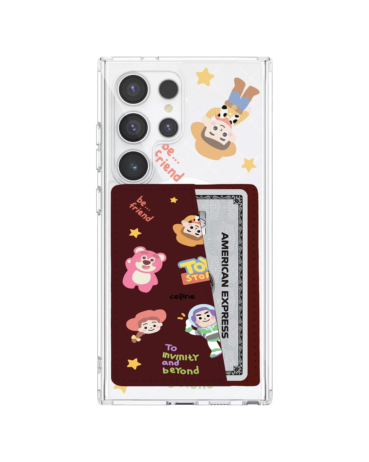 Android Leather Wallet Case - Toy Story 1