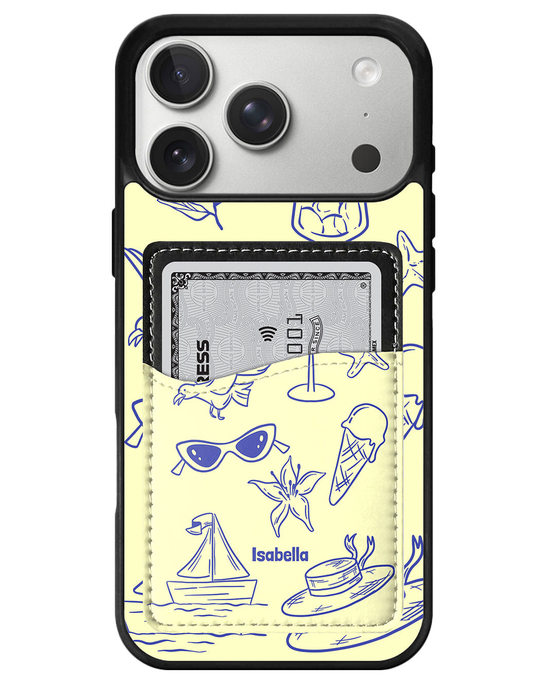 iPhone Phone Wallet Case - Coastal mood