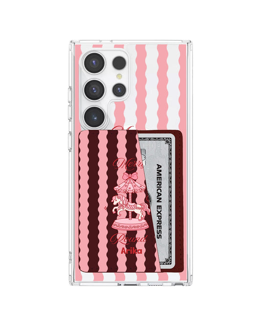Android Leather Wallet Case - Merry Go Round