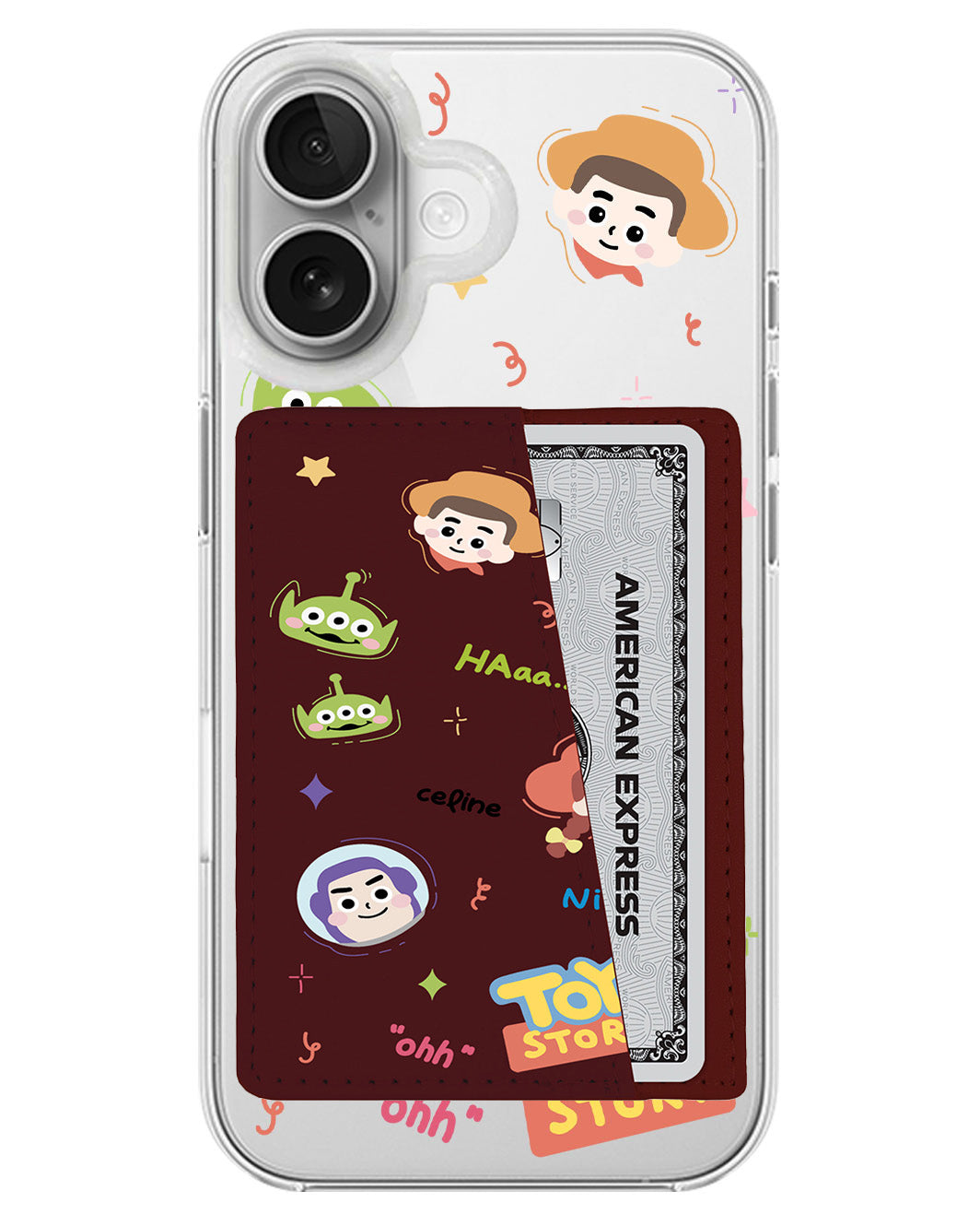 iPhone Leather Wallet Case - Toy Story 2
